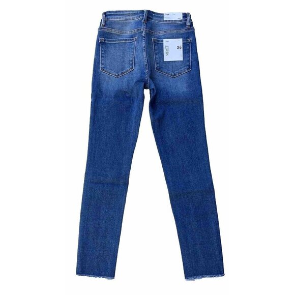Vervet By Flying Monkey Amber Mid-Rise Skinny Jeans for Women - Size 26 - Picture 9 of 16